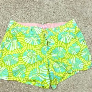 Lilly Pulitzer Nautilus shell Callahan shorts